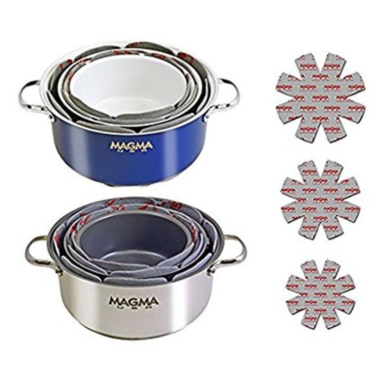 Magma Products M4J-A10368 No-Skid Pot & Pan Protectors Set - Pack